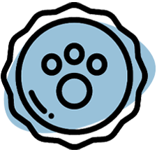 Paw Badge Icon