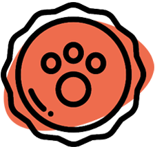 Paw Badge Icon