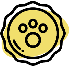 Paw Badge Icon